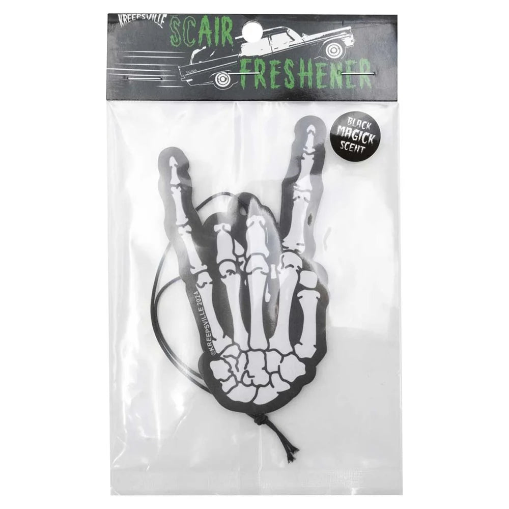 Skeleton Devil Hand Air Freshener