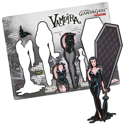 Vampira Glamour Ghoul Dress Up Magnet Set