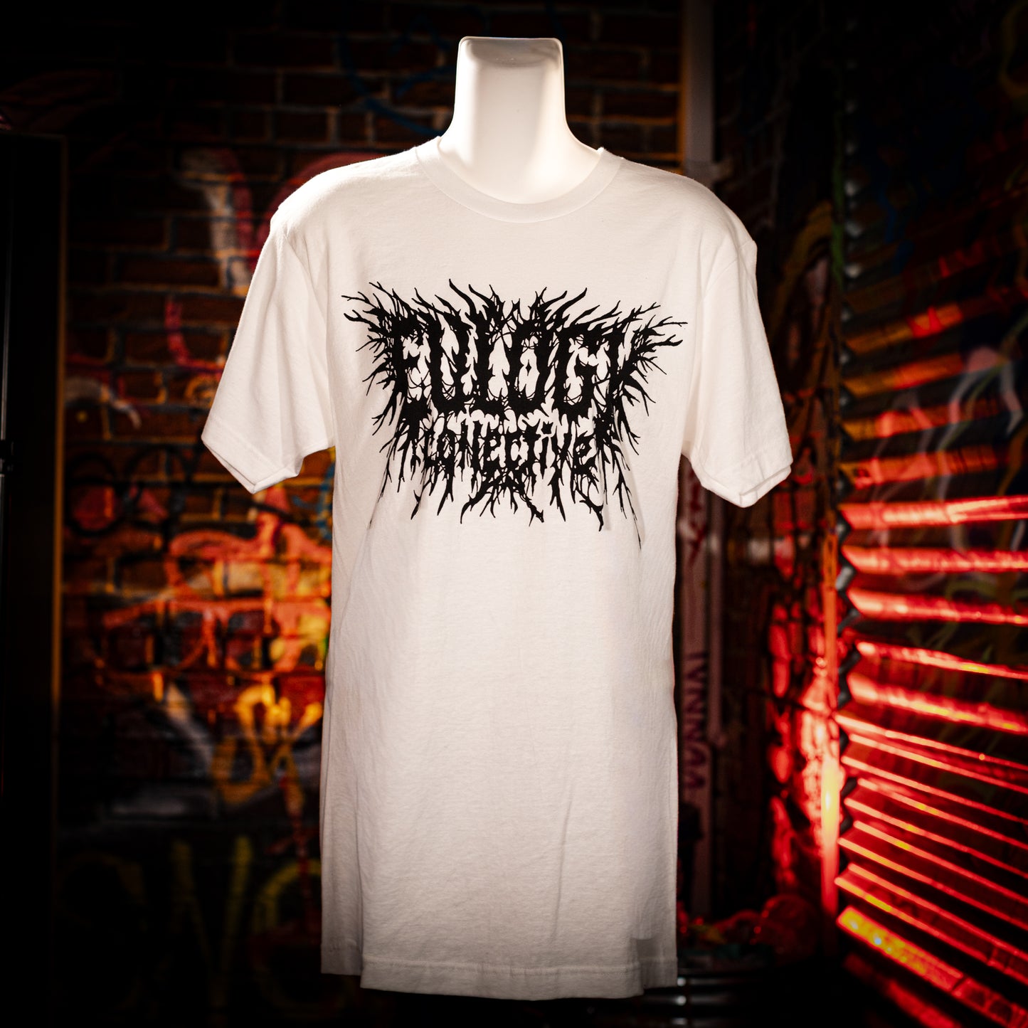 Eulogy Collective Metal Logo T-Shirt (White)
