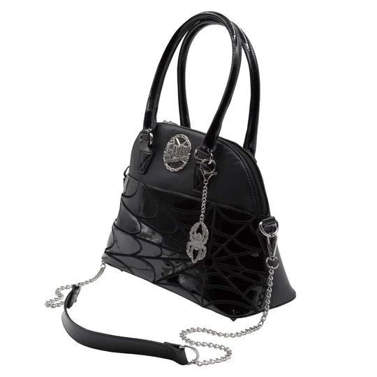 Elvira Macabre Mobile Black Web Purse