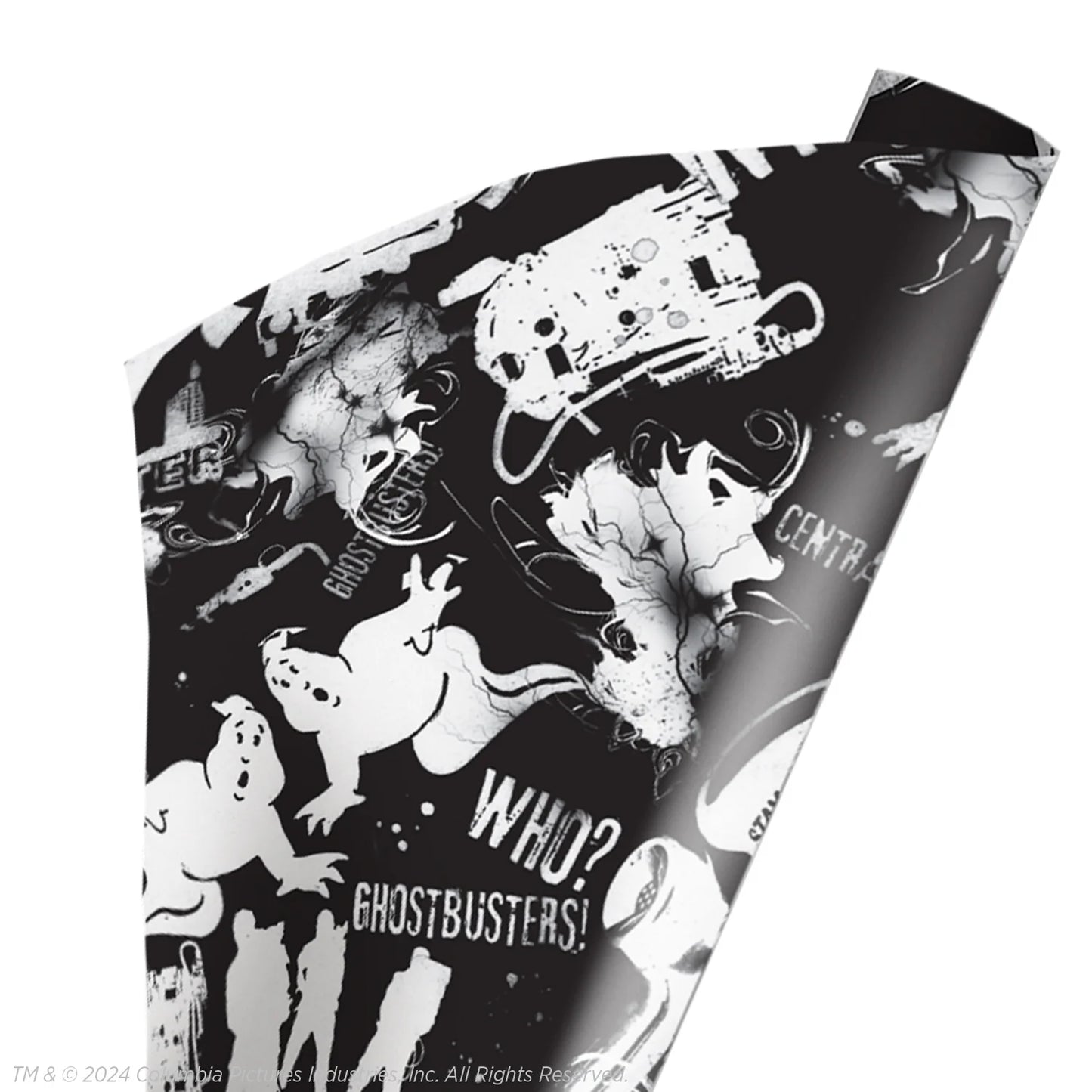 Ghostbusters - Black & White Wrapping Paper