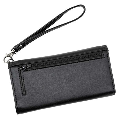 RIP Bat Embossed Trifold Wallet