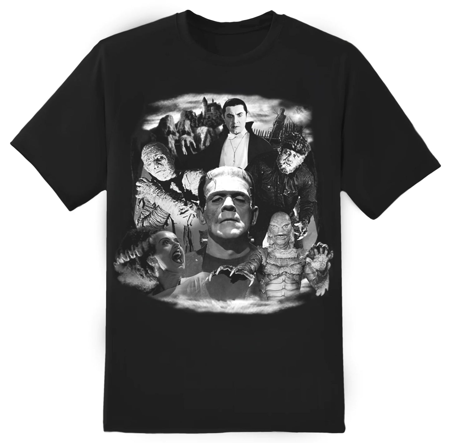 Universal Monsters Collage T-Shirt
