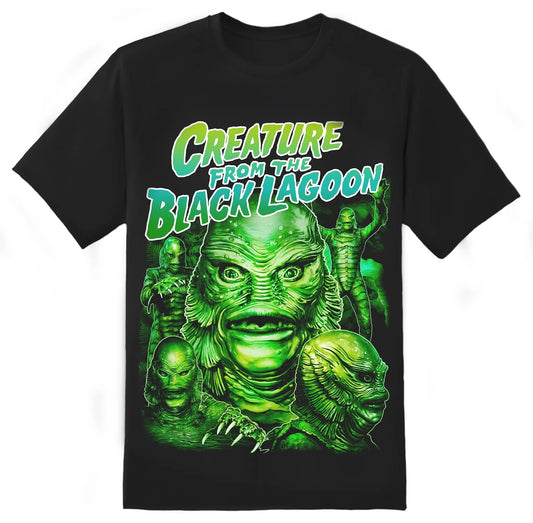 Creature From The Black Lagoon Collage T-Shirt